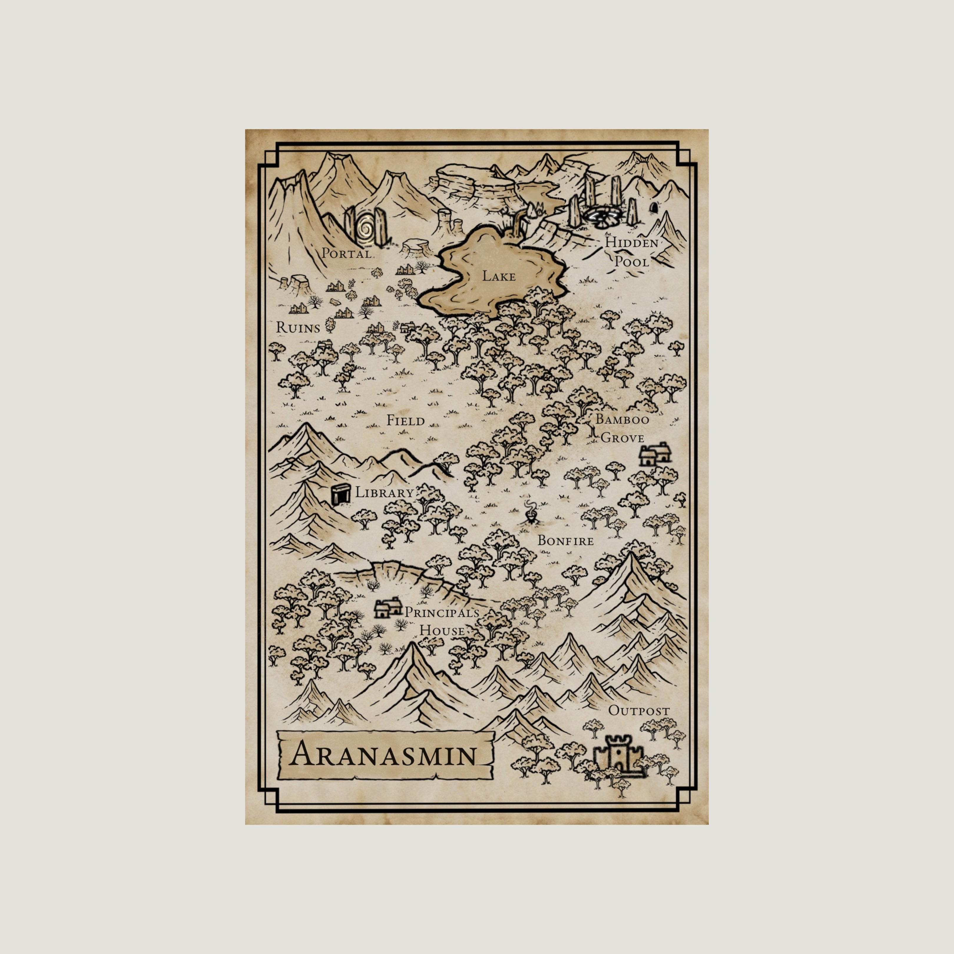 Collector's Map (Book 1)